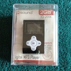 Black MP3 Player 2GB